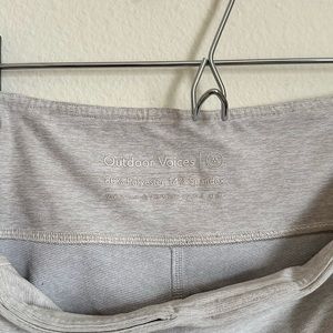 Outdoor Voices Two-tone Crop Leggings